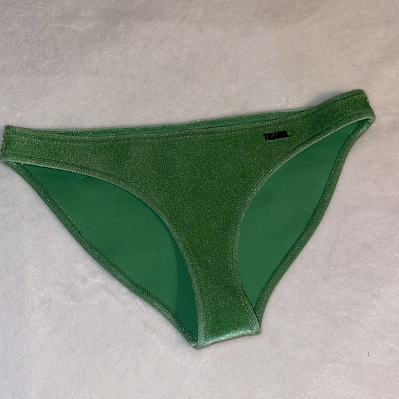 Triangl Green Shimmer Bikini Bottom - Picture 3 of 8